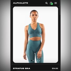 Alphalete stratus sports bra